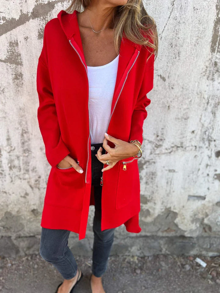 RENATE - LANGARMJACKE MIT RUNDKRAGEN - Image 7