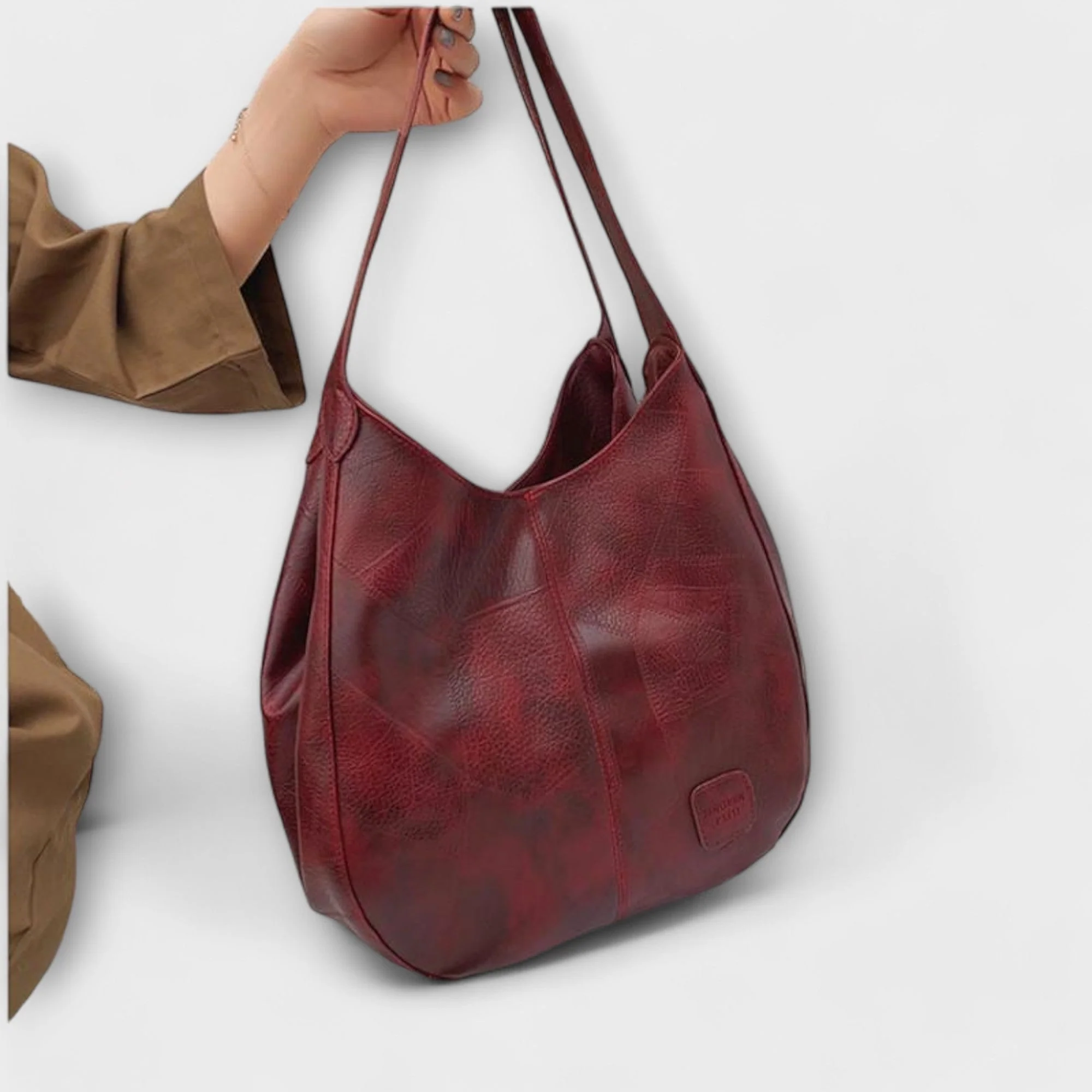 Reniva – Vintage-Schultertasche mit klarer Linie - Image 3