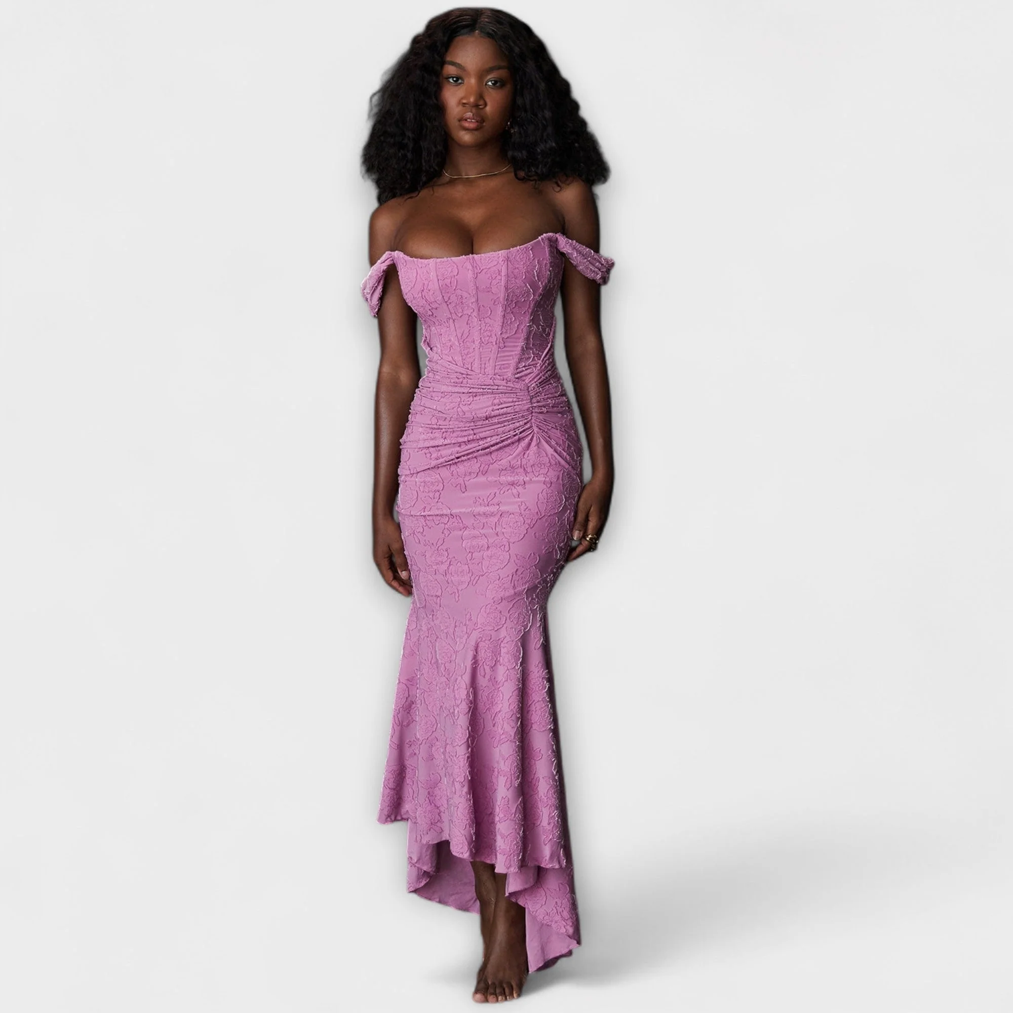 Renske - Stilvolles Maxikleid mit kunstvollem Korsett - Image 44