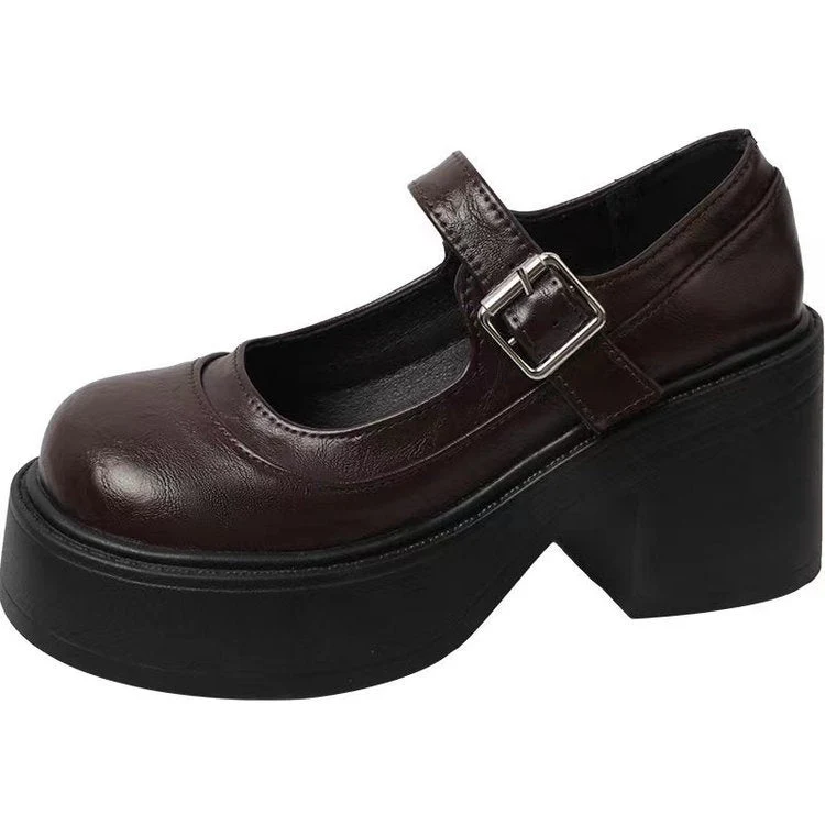 Retro Dirndl Schuhe für Damen | Plateau - Image 3