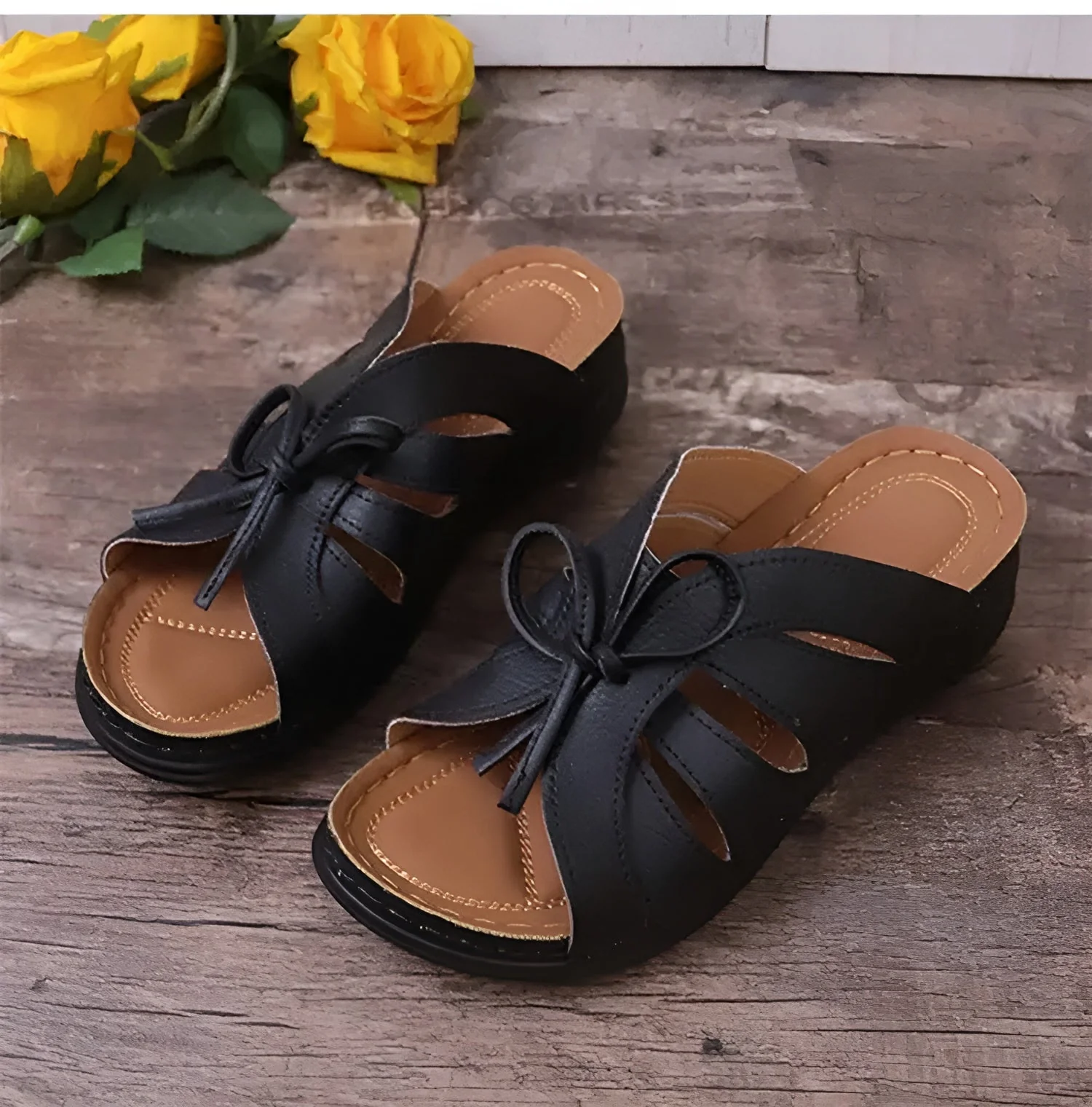 Retro Sandalen Damen – Bequeme orthopädische Schuhe für den Sommer - Image 22
