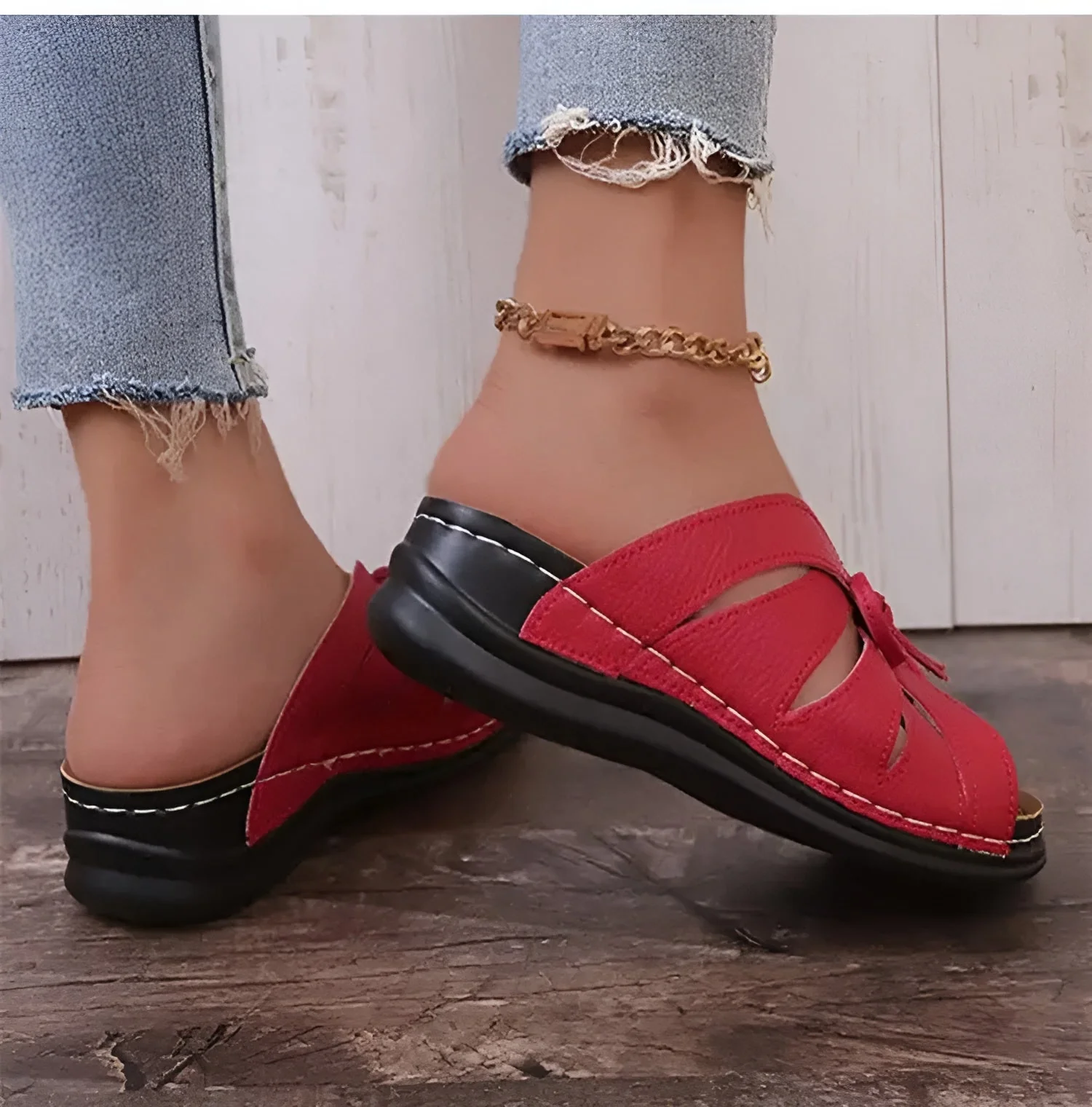 Retro Sandalen Damen – Bequeme orthopädische Schuhe für den Sommer - Image 3