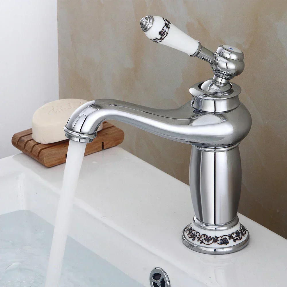 RetroGlans Badezimmerarmatur im Vintage-Design mit einfacher Installation - Image 2