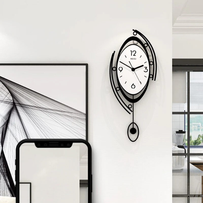 RetroTone Silent Vinyl Wanduhr – Vintage-inspiriertes Design für stilvolle Einrichtung - Image 2