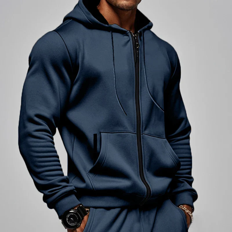 Revox | Bequemer Zip Hoodie für Herren Herbst Fit - Image 3