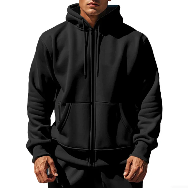 Revox | Bequemer Zip Hoodie für Herren Herbst Fit - Image 4