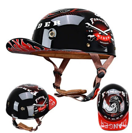 RideGuard – Stylischer DOT- und ECE-zertifizierter Motorradhelm mit leichter ABS-Schale