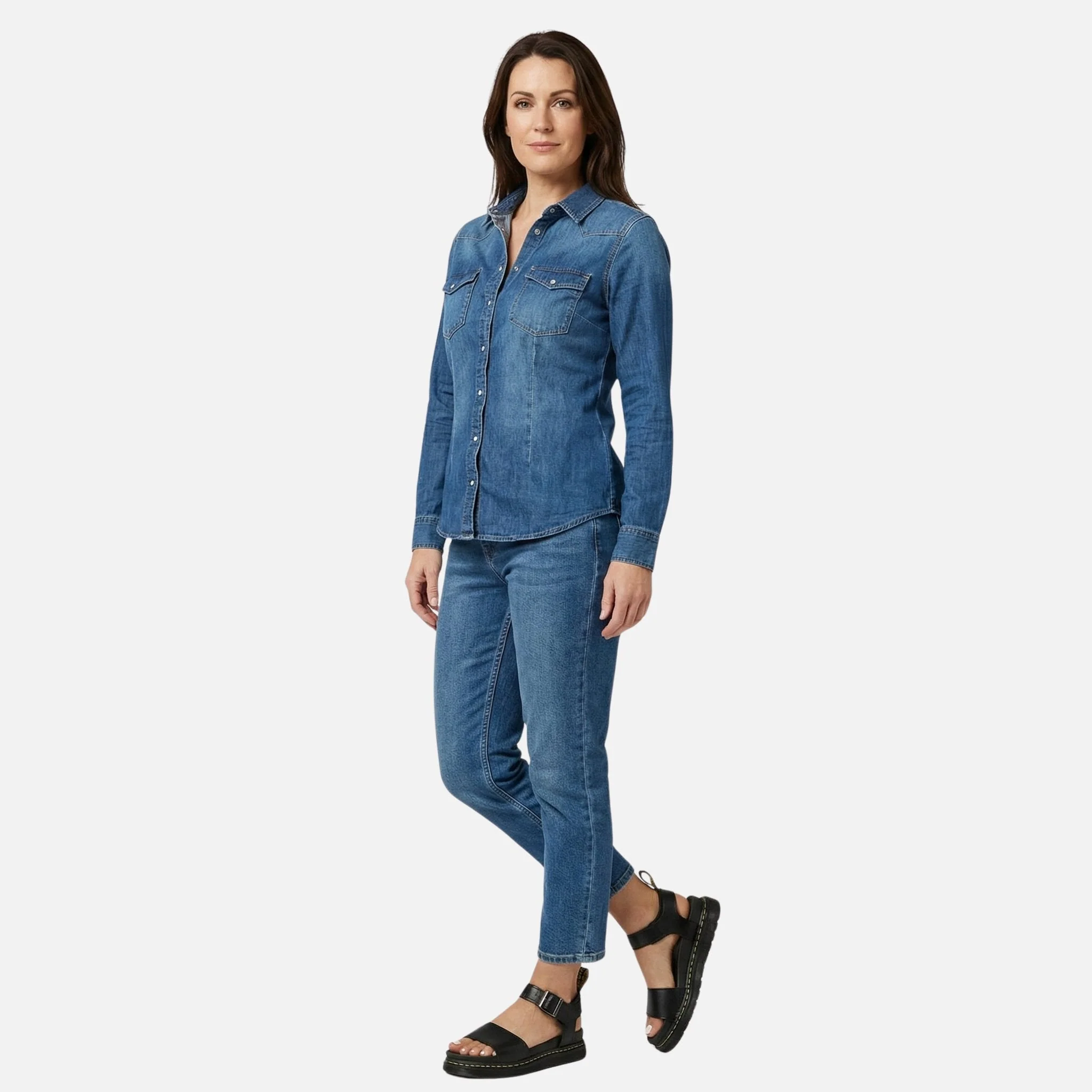 Elena | Damen Riemchensandalen Plateausohle Schnalle – Plateau Sandalen Sommer