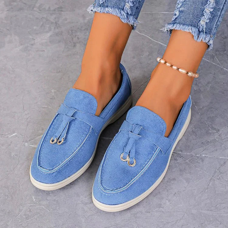 Rilena - Elegante Loafers mit dekorativen Nahtdetails in Knotenform - Image 6
