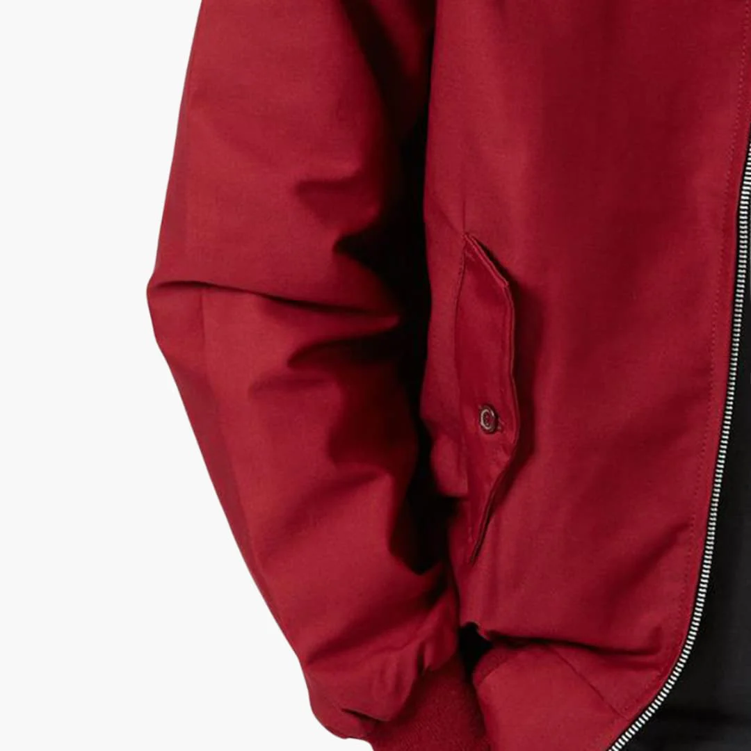 Rippbündchen Harrington Jacke für Herren - Image 8
