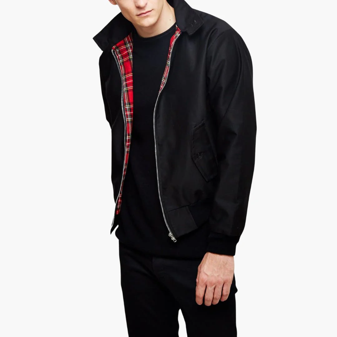 Rippbündchen Harrington Jacke für Herren - Image 9