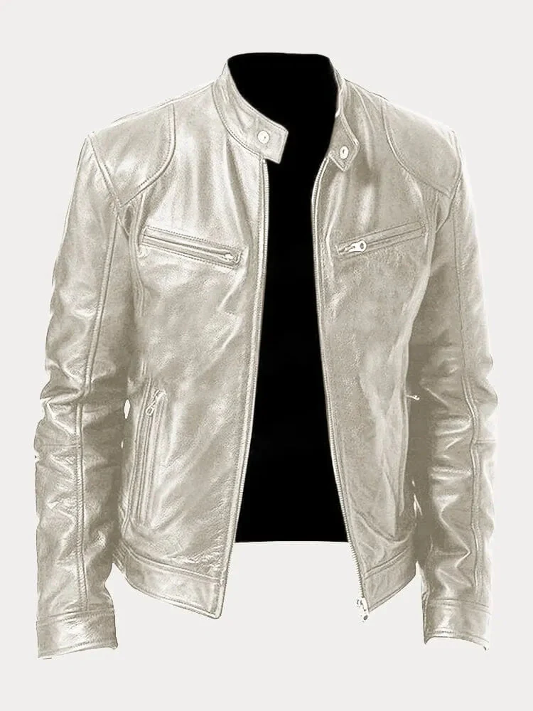 Rob | Stilvolle Lederjacke für lässige Looks - Image 10