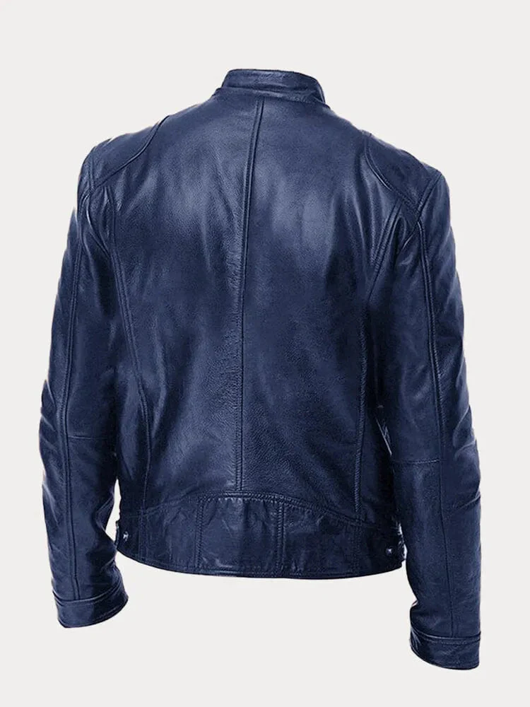 Rob | Stilvolle Lederjacke für lässige Looks - Image 11