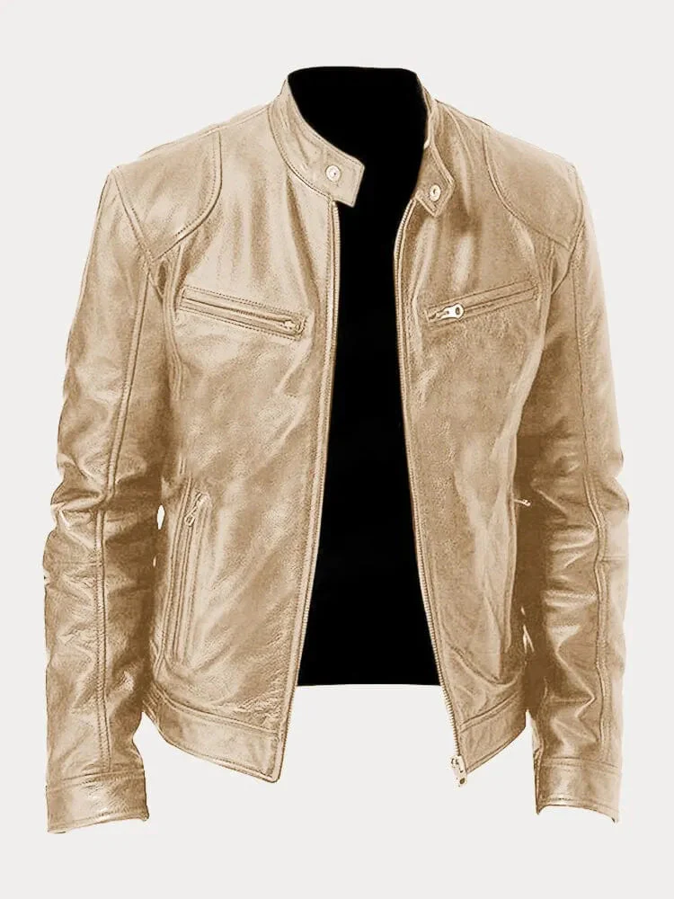 Rob | Stilvolle Lederjacke für lässige Looks - Image 12