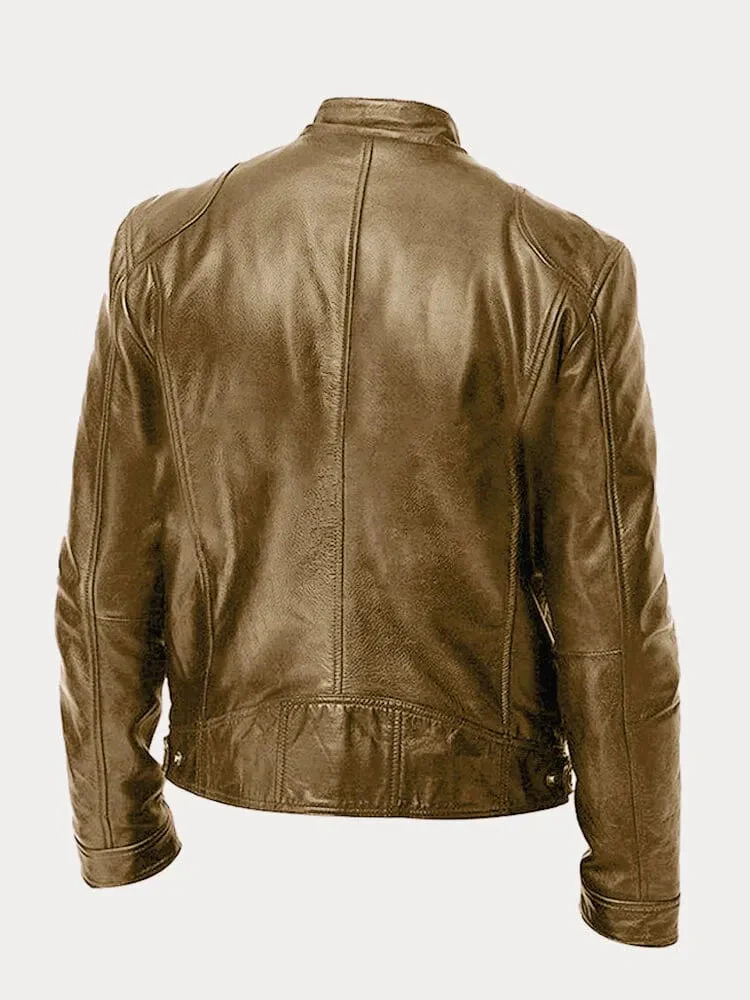 Rob | Stilvolle Lederjacke für lässige Looks - Image 13