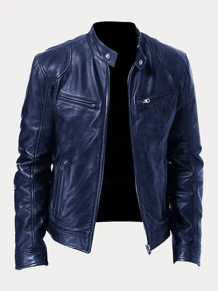Rob | Stilvolle Lederjacke für lässige Looks - Image 15