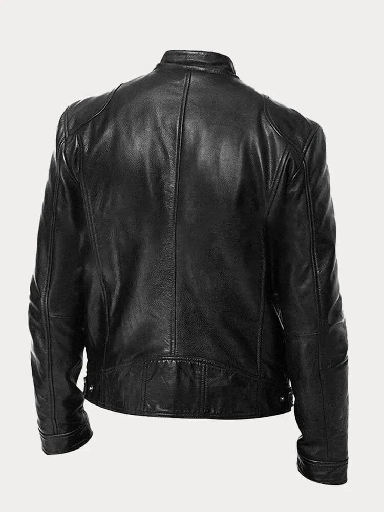Rob | Stilvolle Lederjacke für lässige Looks - Image 2