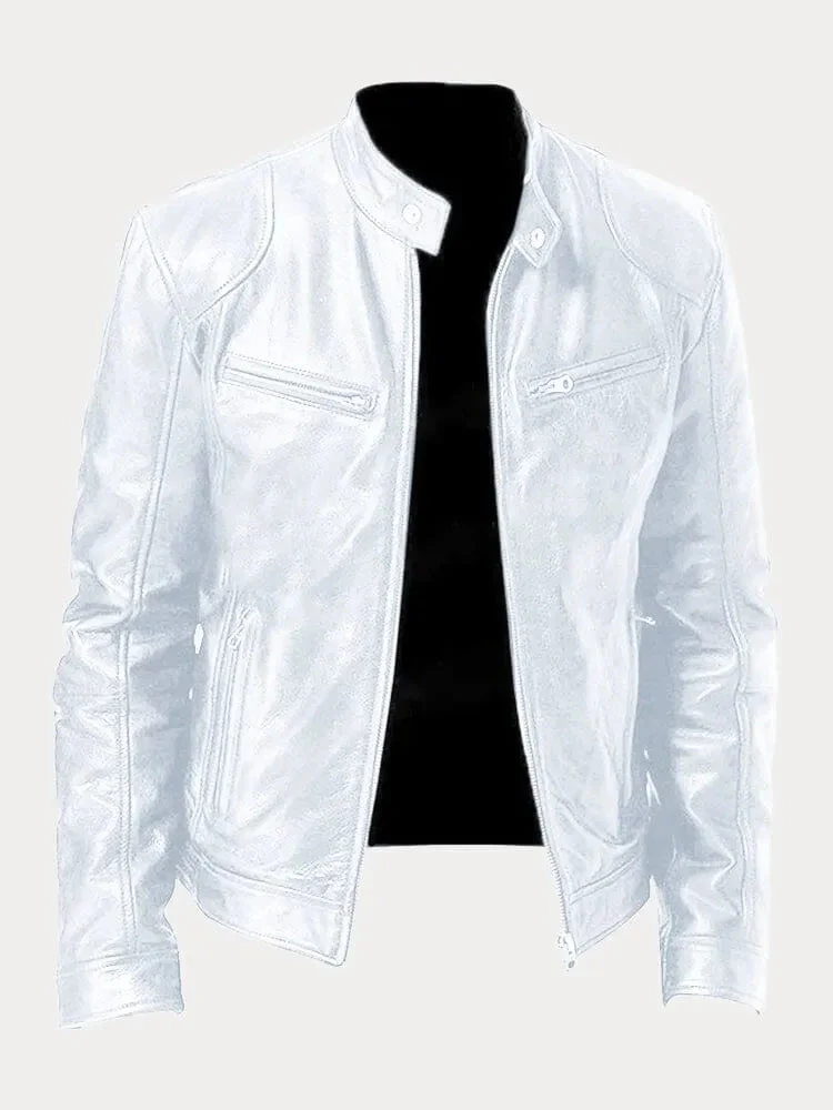 Rob | Stilvolle Lederjacke für lässige Looks - Image 3