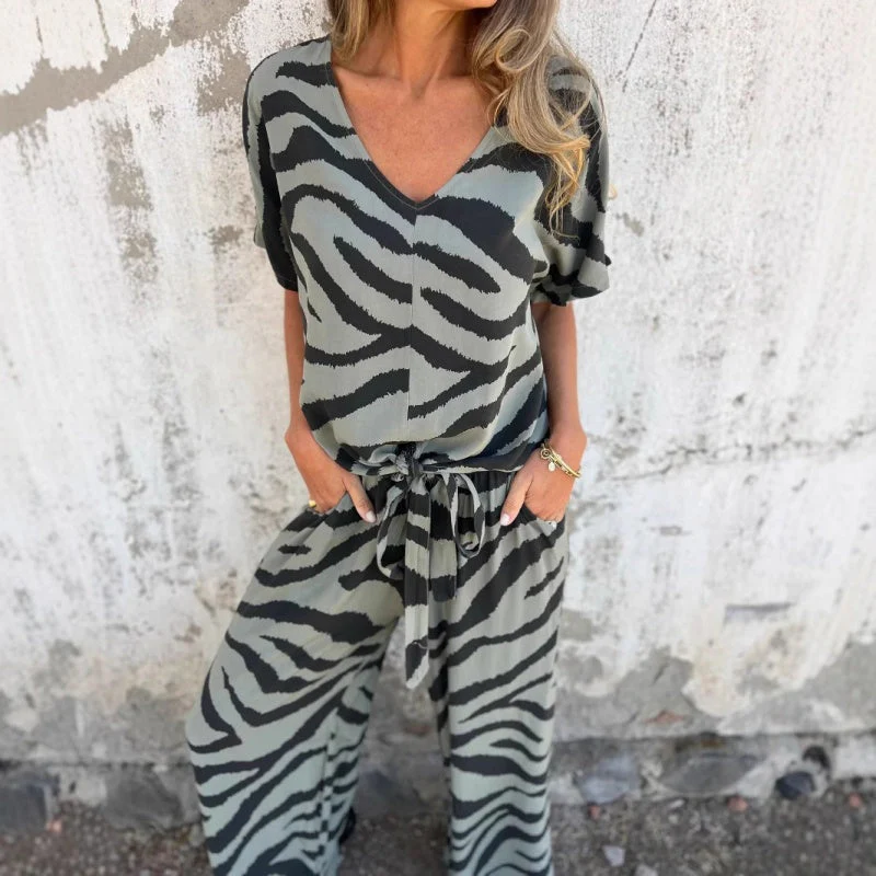 RODERICA - LOCKERES SET AUS BLUSE UND HOSE - Image 8