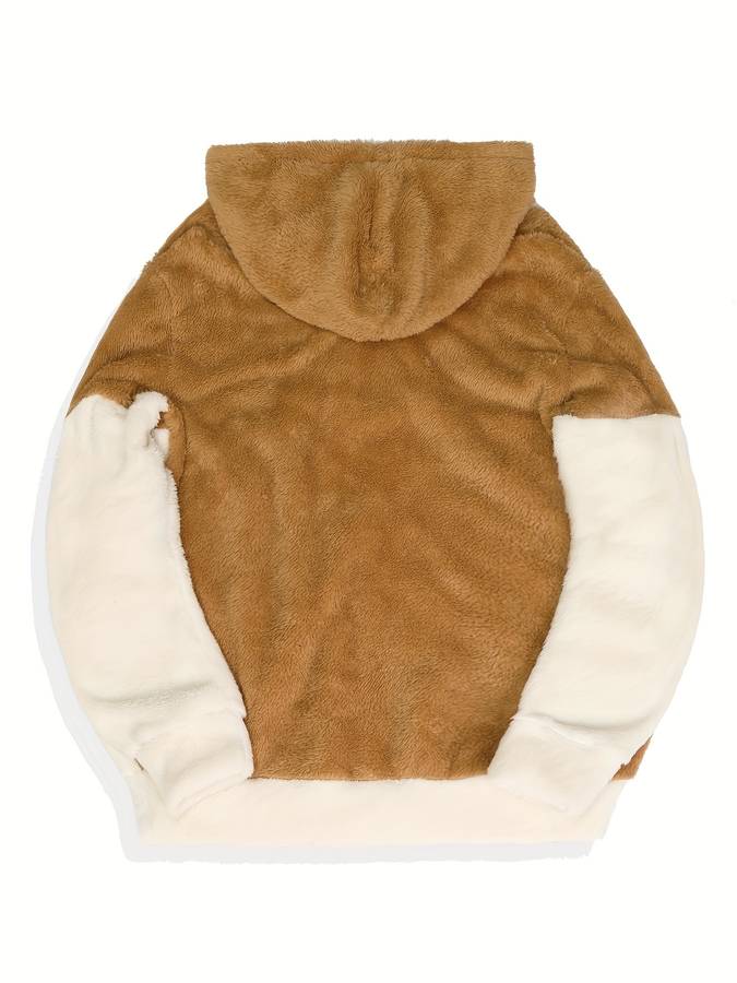 Roderick - herren fleece-pullover mit kapuze - Image 2