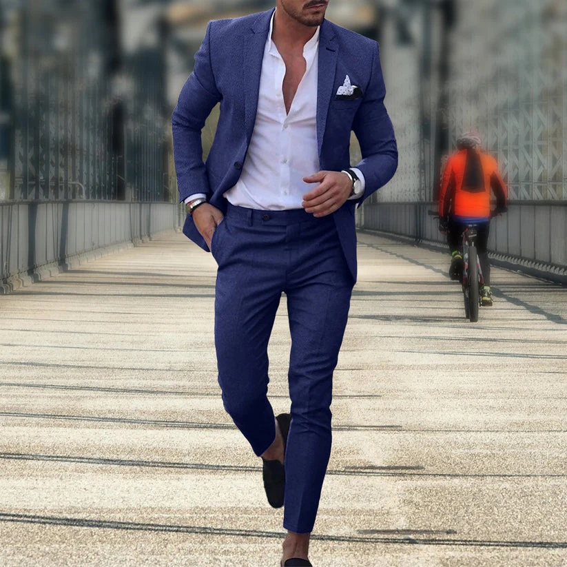 ROLF - SET BLAZER UND SCHMALE HOSE - Image 2