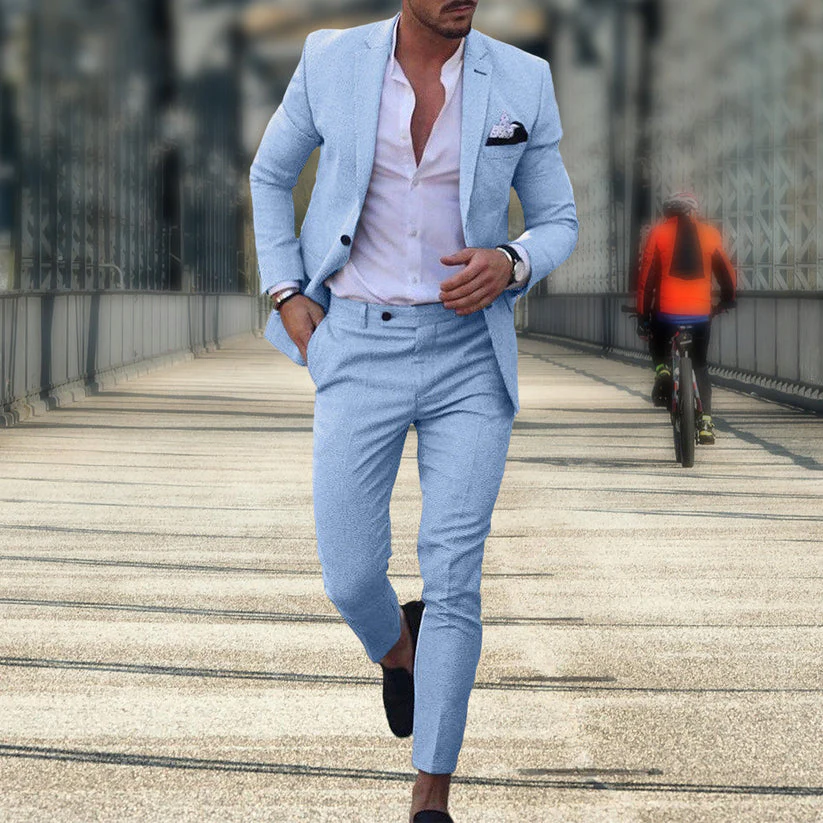 ROLF - SET BLAZER UND SCHMALE HOSE - Image 3