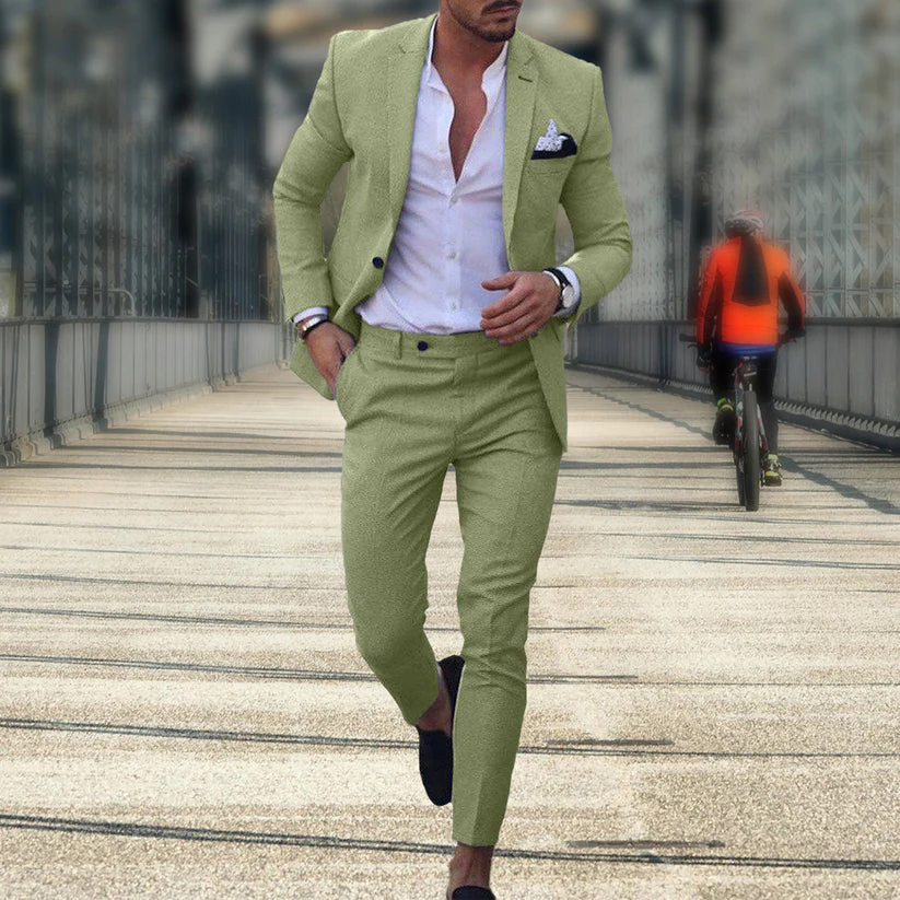 ROLF - SET BLAZER UND SCHMALE HOSE - Image 4