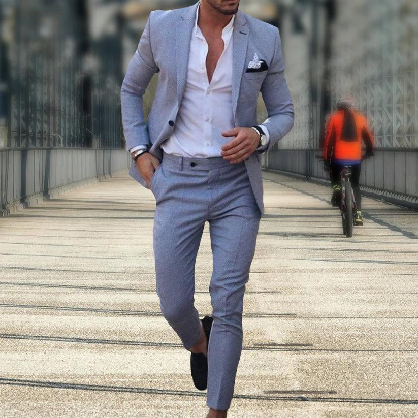 ROLF - SET BLAZER UND SCHMALE HOSE - Image 6