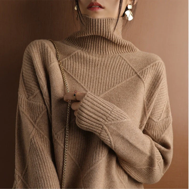 Rollkragen Pullover Damen Strick | Oversize & Weich - Image 8