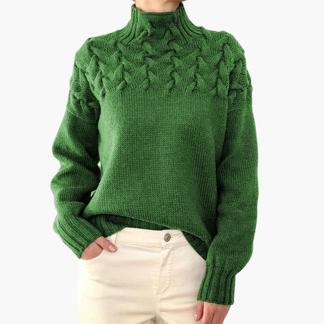 Rollkragen Strickpullover für Damen - Image 2