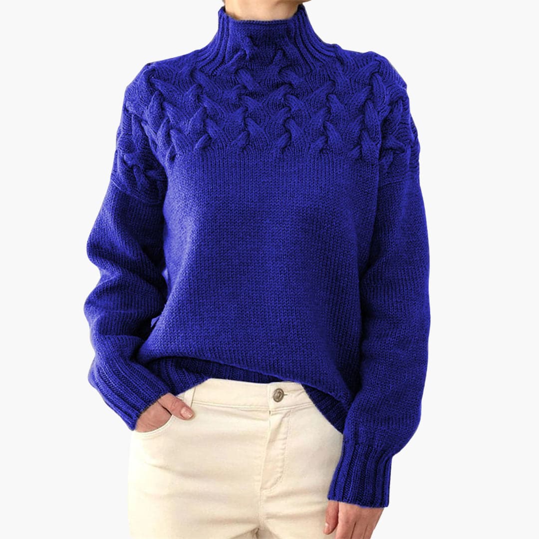 Rollkragen Strickpullover für Damen - Image 4