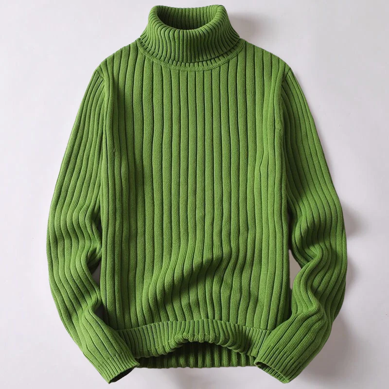 Rollkragenpullover aus Merinowolle für Herren - Image 4