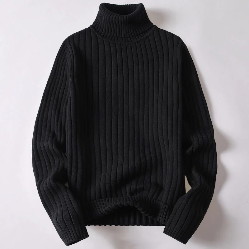 Rollkragenpullover aus Merinowolle für Herren - Image 5