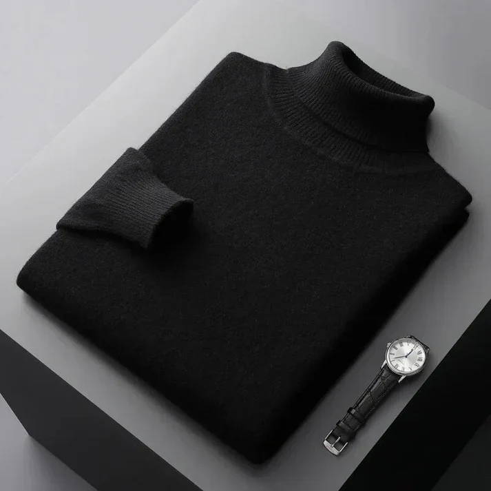 Rollkragenpullover Herren Klassisch | Schlichtes Design - Image 2