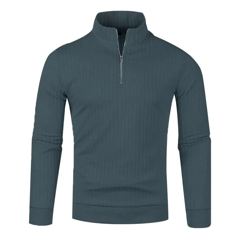 Rollkragenpullover mit Viertelreißverschluss - Image 6