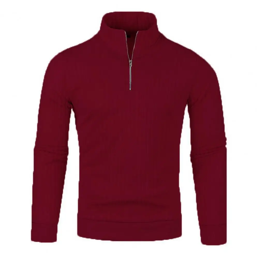Rollkragenpullover mit Viertelreißverschluss - Image 7