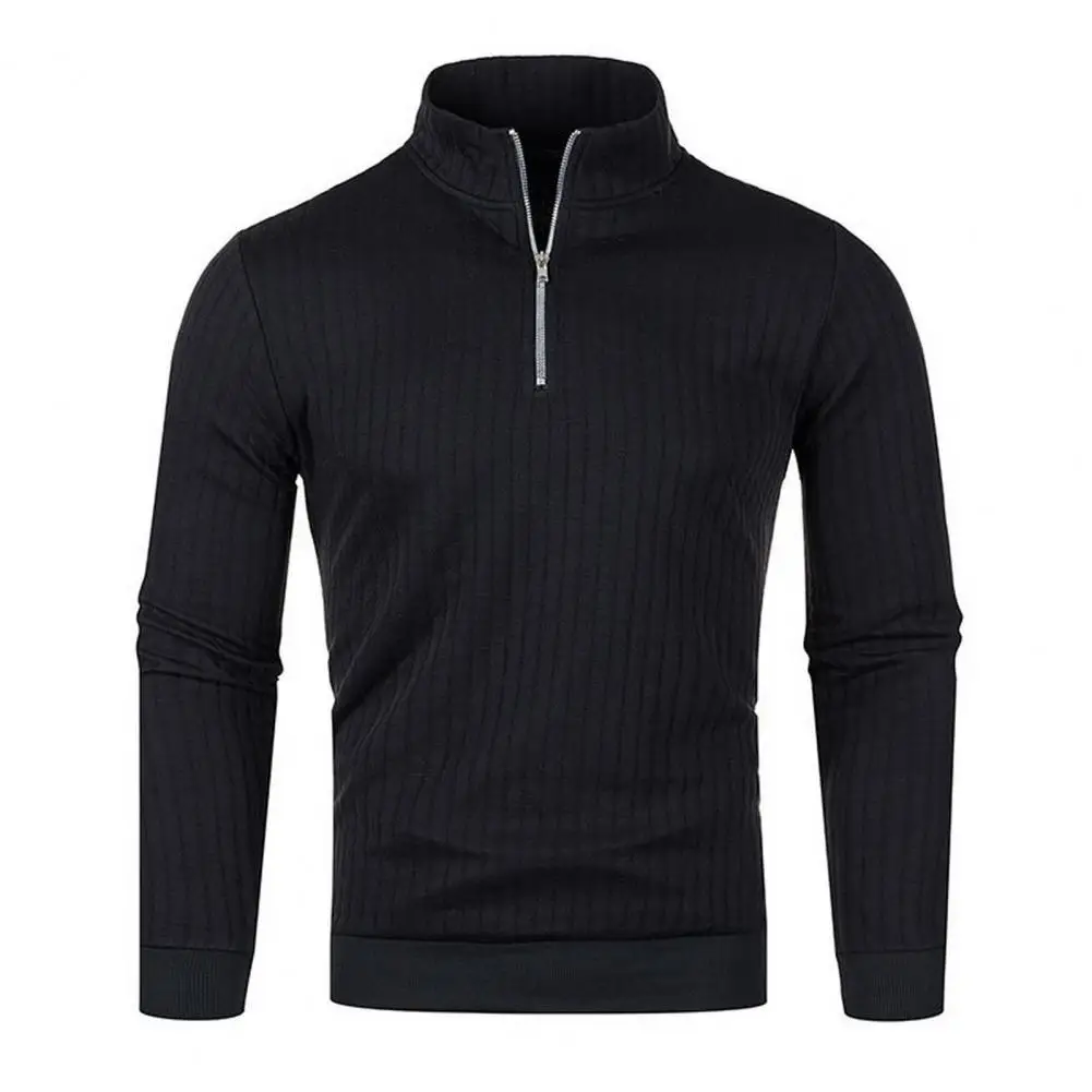 Rollkragenpullover mit Viertelreißverschluss - Image 8