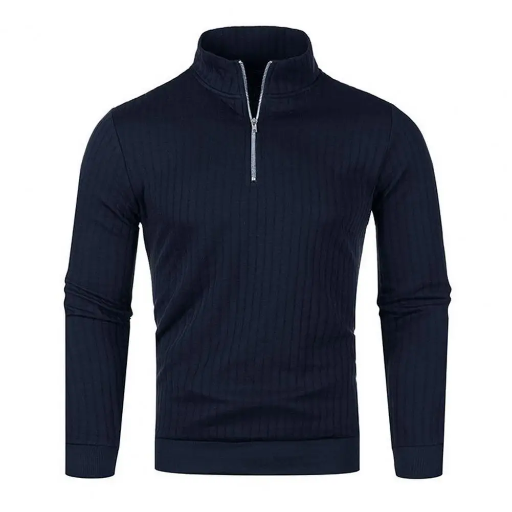 Rollkragenpullover mit Viertelreißverschluss - Image 9