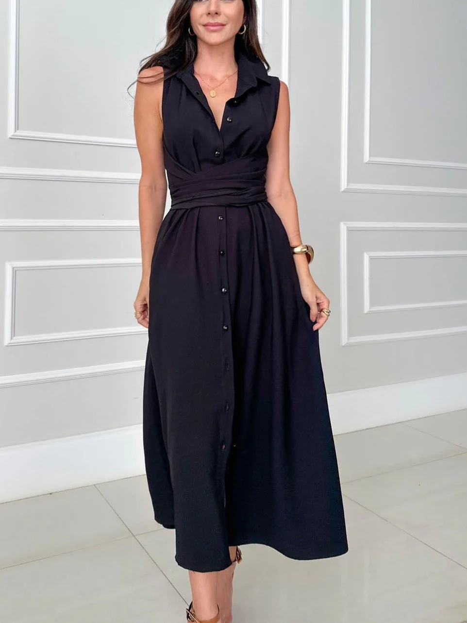 Romaine - Elegantes Kleid mit Bauchbedeckung - Image 2