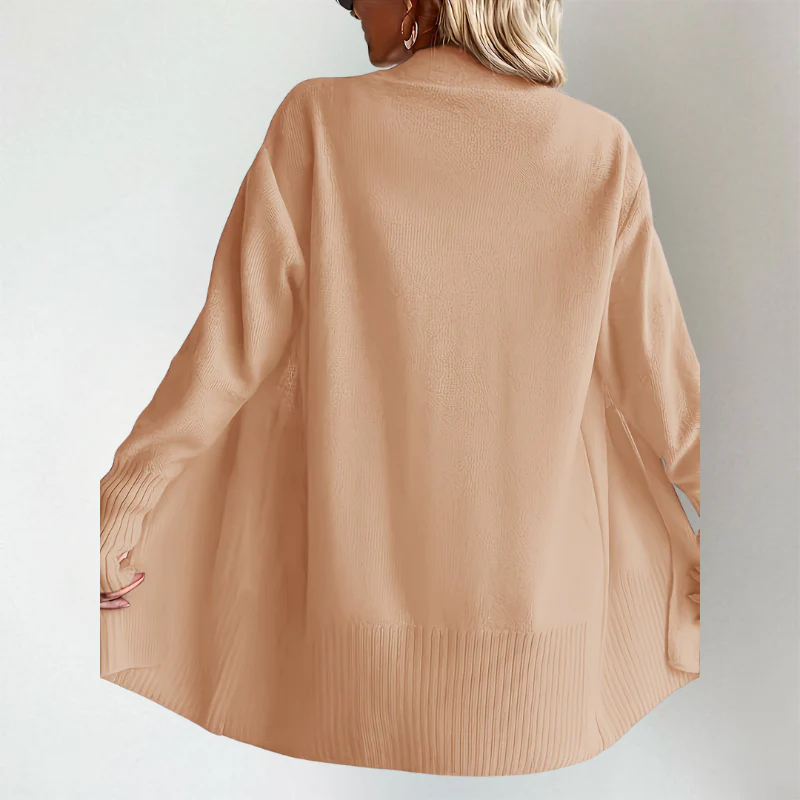 Romy | Bequeme Strickjacke