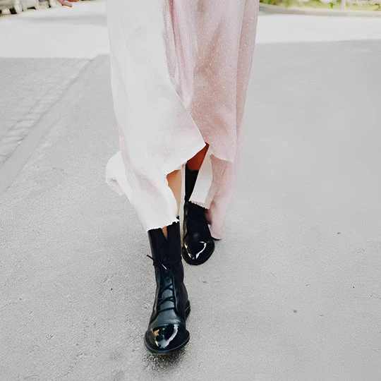 Romy - klassische damenstiefel aus leder - Image 2