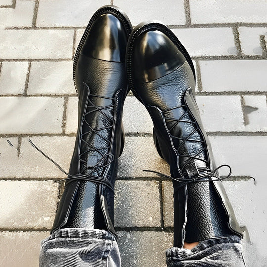 Romy - klassische damenstiefel aus leder - Image 4