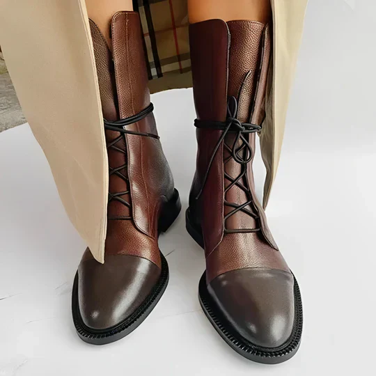 Romy - klassische damenstiefel aus leder - Image 6