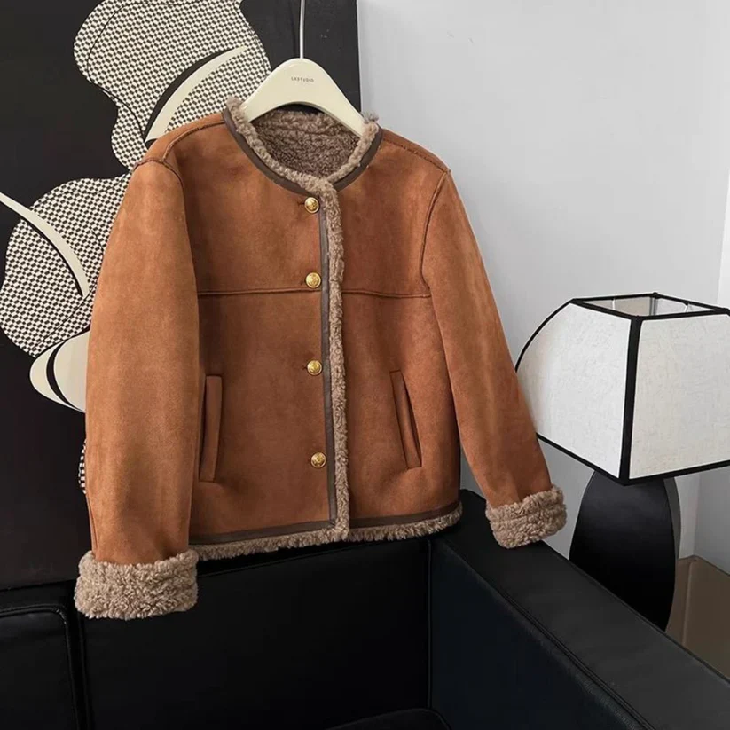 ROMY - WARME JACKE AUS LAMMFELL - Image 7