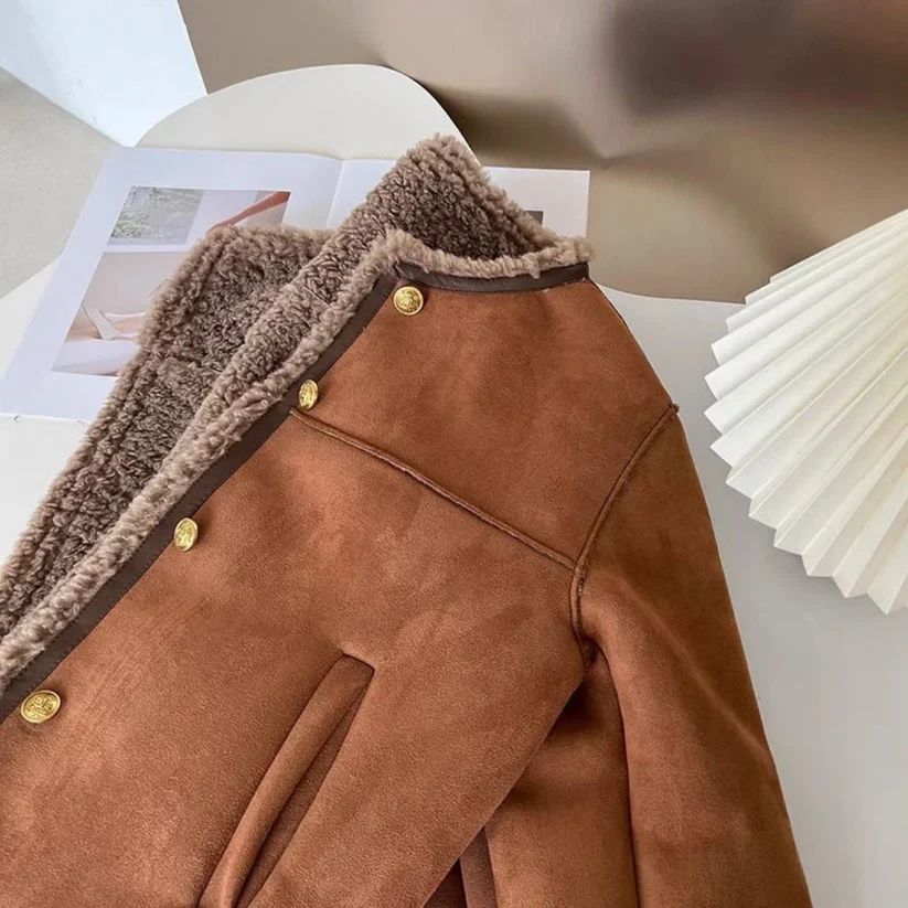 ROMY - WARME JACKE AUS LAMMFELL - Image 9
