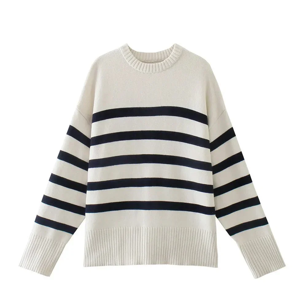 Rosalind Gestrickter Streifenpullover - Image 6