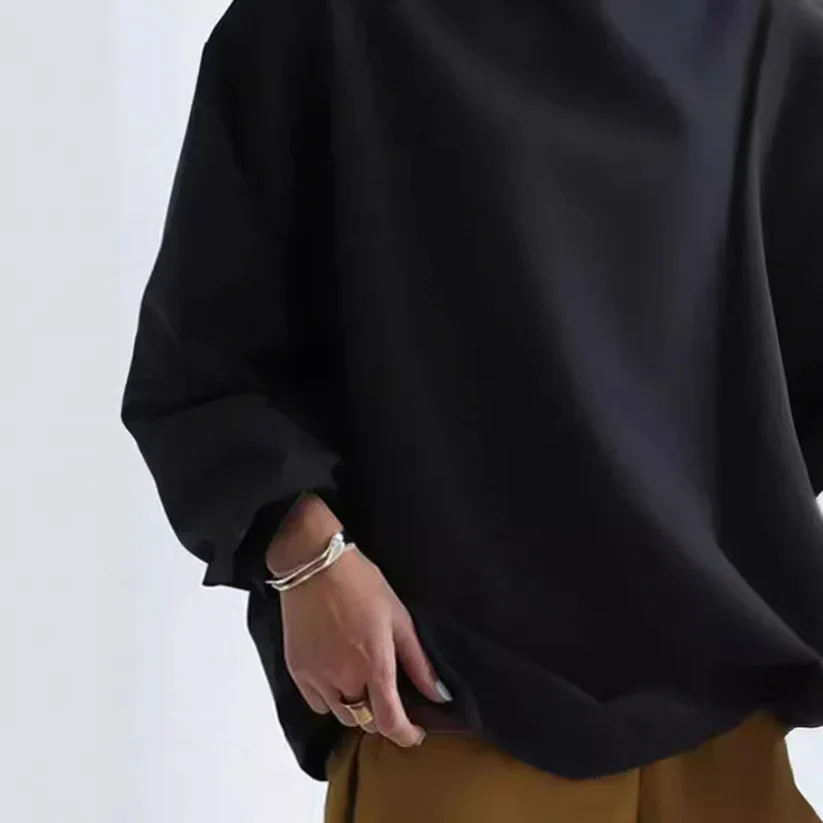 ROSELYN - LANGARMLIGER PULLOVER MIT HOHEM KRAGEN - Image 3