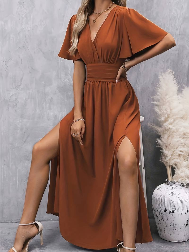 Rozelia | Romantisches Kleid mit plissierter Taille für Damen - Image 2