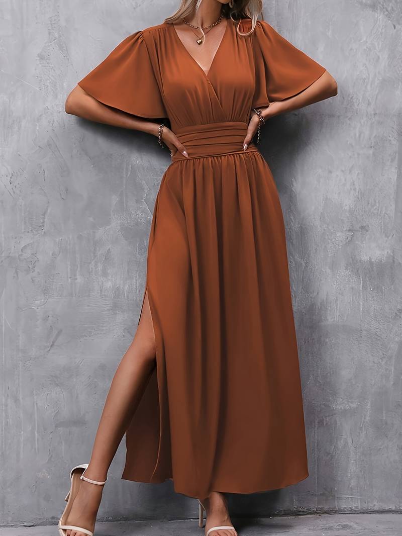 Rozelia | Romantisches Kleid mit plissierter Taille für Damen - Image 4