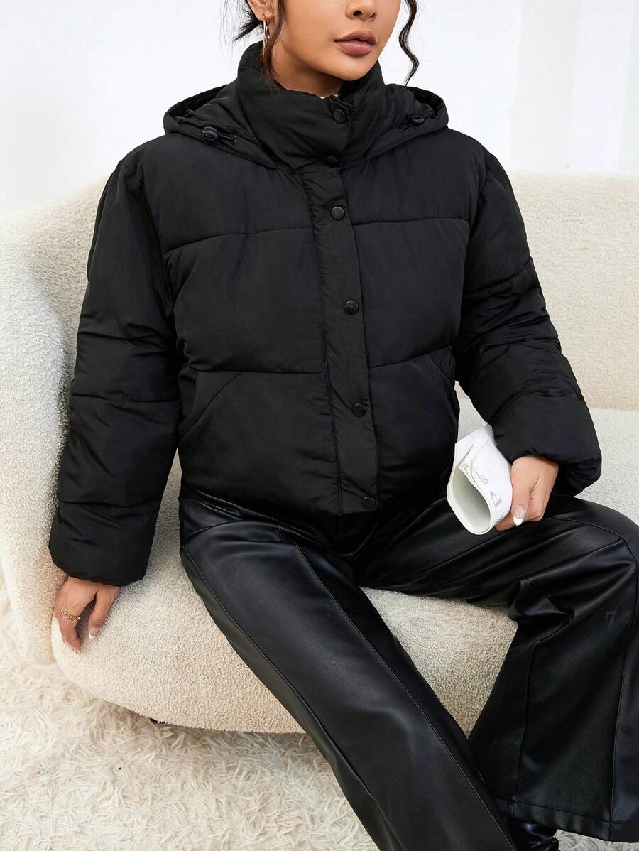 Rubyanne Gekürzte Pufferjacke mit Kapuze - Image 2
